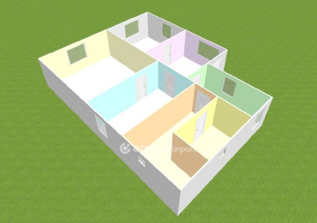 Eladó családi ház, Jászalsószentgyörgyon 22.8 M Ft, 2 szobás