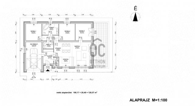 Eladó családi ház, Hajdúsámsonon 93 M Ft, 4 szobás
