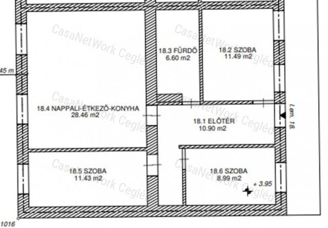 Eladó téglalakás, Szolnokon 89.7 M Ft, 4 szobás