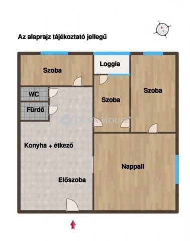 Eladó panellakás, Szegeden 65 M Ft, 4 szobás