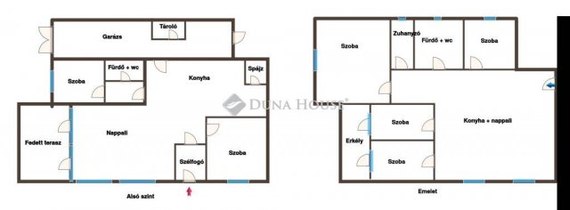 Eladó téglalakás, Gyenesdiáson 129 M Ft, 8 szobás