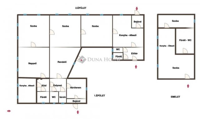 Eladó családi ház, Baján 90 M Ft, 7 szobás