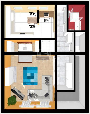 Eladó téglalakás, Kismaroson 98 M Ft, 2 szobás