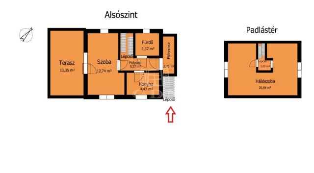 Eladó nyaraló, Mályin 15 M Ft, 1+2 szobás / költözzbe.hu