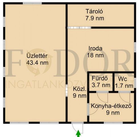 Eladó üzlethelyiség, Budapesten, XVIII. kerületben 99.9 M Ft