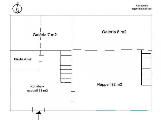 Eladó téglalakás, Budapesten, VIII. kerületben 52.5 M Ft
