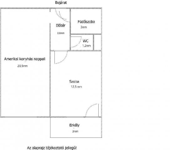 Eladó téglalakás, Siófokon 69 M Ft, 2 szobás