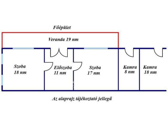 Eladó családi ház, Jászfényszarun 18.5 M Ft, 2 szobás