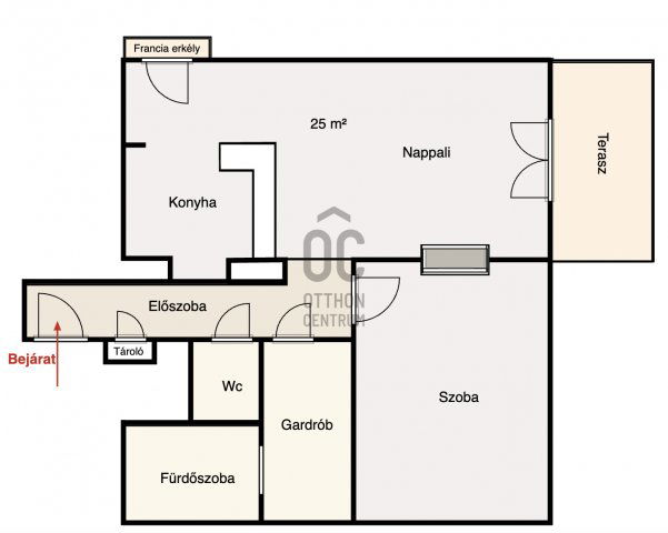Eladó téglalakás, Budapesten, XI. kerületben 130 M Ft, 2 szobás