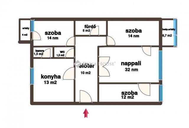 Eladó téglalakás, Kecskeméten, Gyenes Mihály téren 65 M Ft