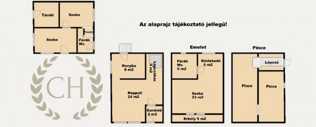 Eladó családi ház, Szatymazon 54.9 M Ft, 4 szobás