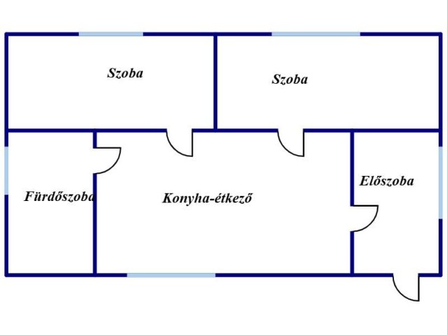 Eladó családi ház, Erdőkövesden 15.8 M Ft, 2 szobás