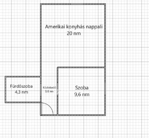 Eladó téglalakás, Ajkán 14.9 M Ft, 1 szobás