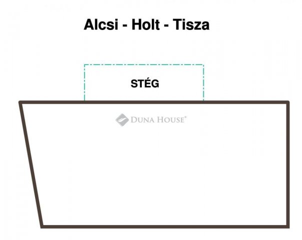 Eladó telek, Szolnokon, Alcsisziget utcában 11 M Ft