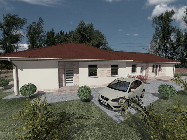 Eladó ikerház, Monorierdőn 66 M Ft, 4 szobás