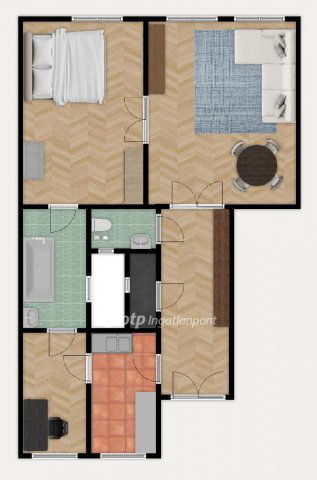 Eladó téglalakás, Budapesten, IX. kerületben 99.76 M Ft