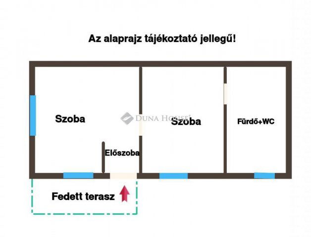 Eladó családi ház, Szárazdon 30 M Ft, 2 szobás