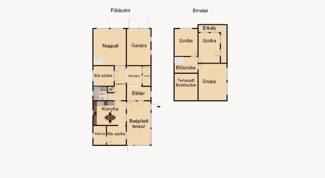 Eladó családi ház, Abonyban 42 M Ft, 3+2 szobás