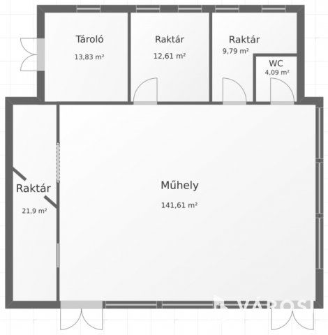 Eladó ipari ingatlan, Balassagyarmaton 47 M Ft