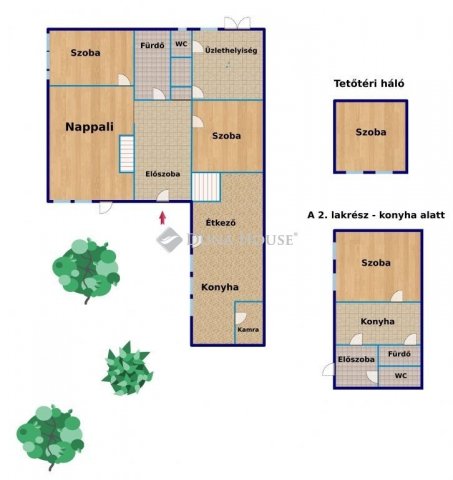 Eladó családi ház, Budapesten, XXII. kerületben 135 M Ft