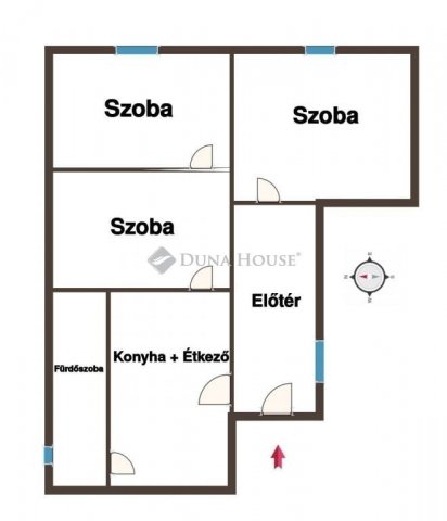 Eladó családi ház, Polgárdin 24.9 M Ft, 3 szobás