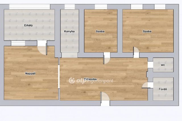 Eladó panellakás, Budapesten, IV. kerületben 93 M Ft, 2+1 szobás