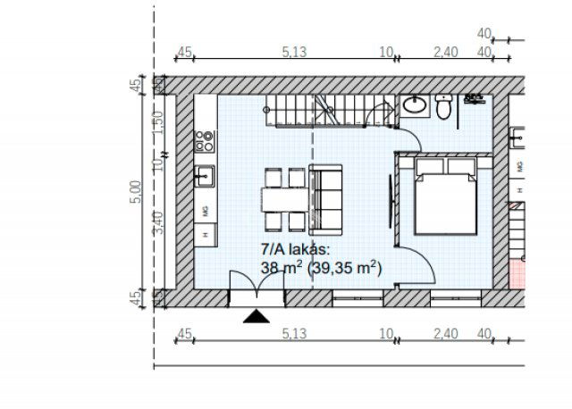 Eladó téglalakás, Budapesten, VII. kerületben 99.9 M Ft