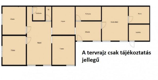 Eladó családi ház, Földeákon 35 M Ft, 4 szobás