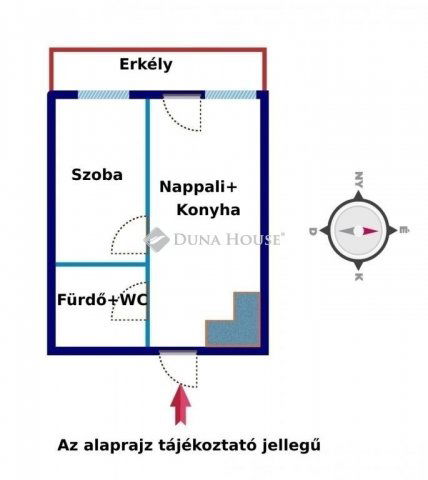 Eladó téglalakás, Budapesten, XIII. kerületben 75 M Ft, 2 szobás