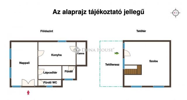 Eladó családi ház, Pincehelyen 26 M Ft, 2 szobás