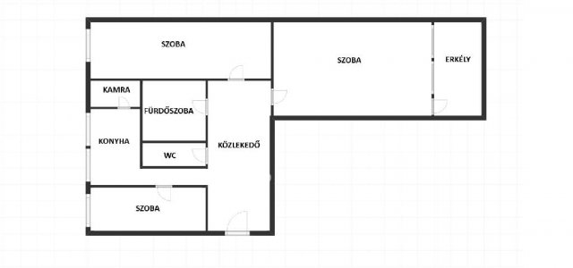 Eladó panellakás, Szentesen 36 M Ft, 2+1 szobás