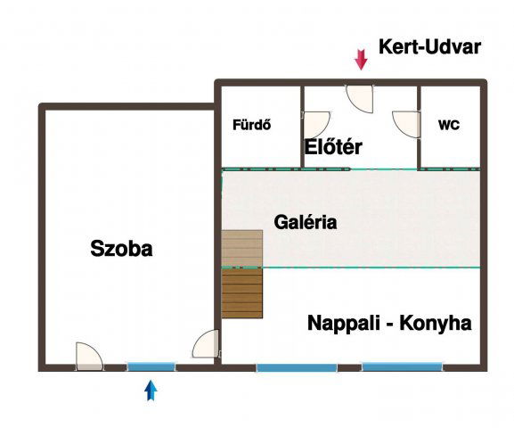 Eladó téglalakás, Budapesten, XV. kerületben 45 M Ft, 2 szobás