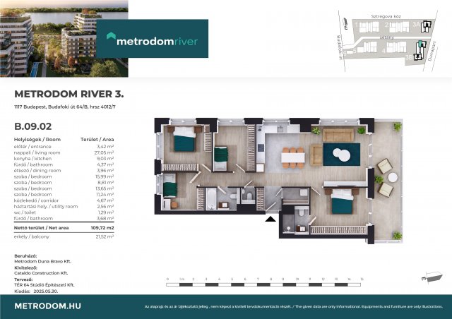 Eladó téglalakás, Budapesten, XI. kerületben, Budafoki úton