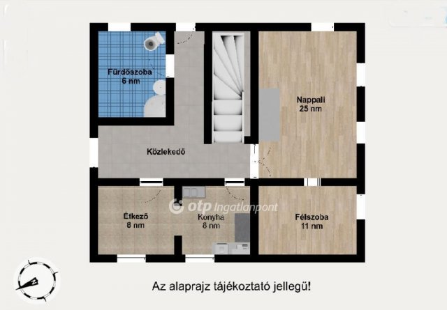 Eladó családi ház, Győrújbaráton 84.9 M Ft, 2+1 szobás