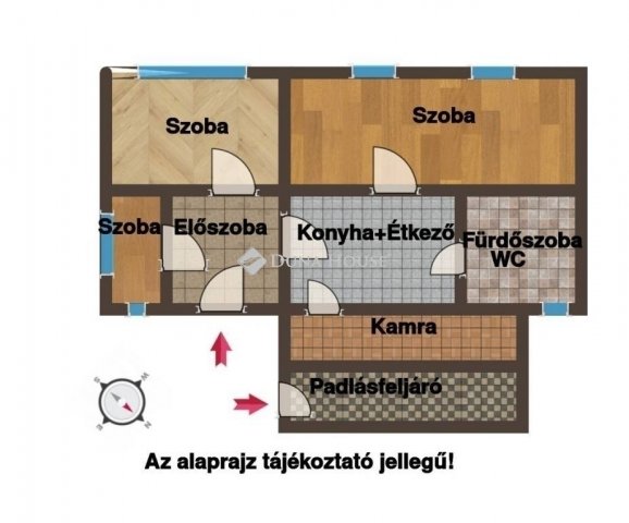 Eladó téglalakás, Budapesten, IV. kerületben 69.9 M Ft, 2 szobás