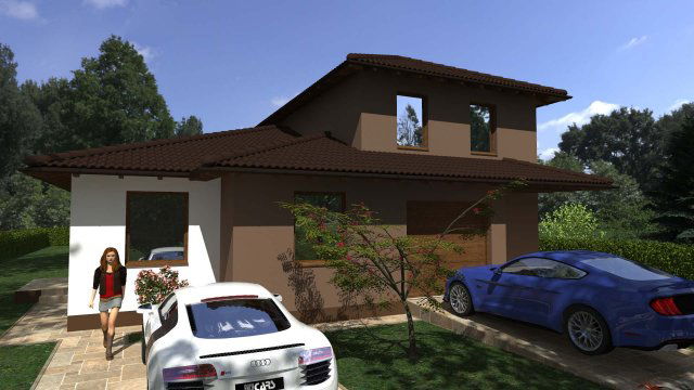 Eladó ikerház, Vácrátóton 84.9 M Ft, 4 szobás