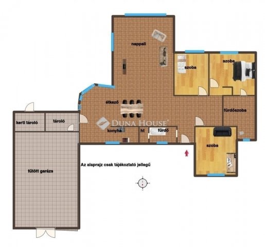 Eladó családi ház, Alsónémediben 159.9 M Ft, 4 szobás