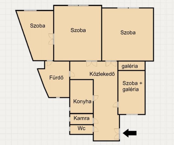 Eladó téglalakás, Budapesten, IX. kerületben, Mester utcában