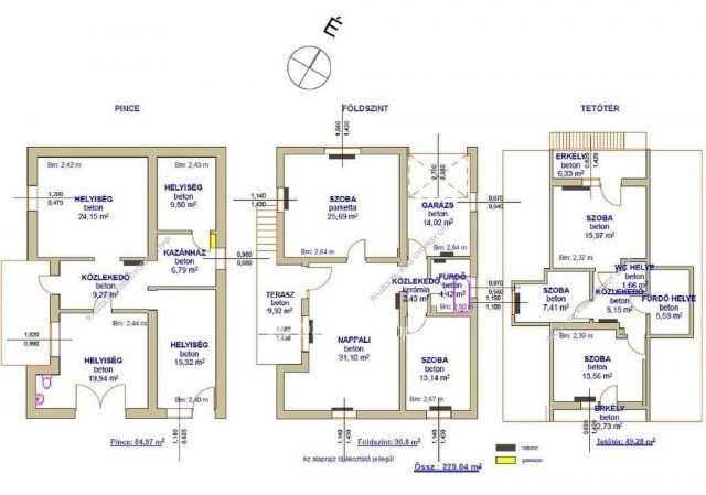 Eladó családi ház, Poroszlón 40 M Ft, 5+1 szobás