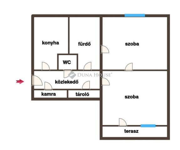 Kiadó téglalakás, albérlet, Kecskeméten, Akadémia körúton