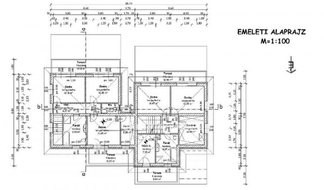 Eladó ikerház, Nyíregyházán 161.5 M Ft, 3 szobás