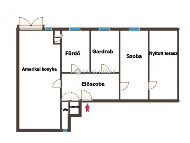 Eladó téglalakás, Pécsett 88.9 M Ft, 2 szobás