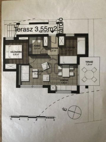 Kiadó téglalakás, albérlet, Balatonfenyvesen 240 E Ft / hó