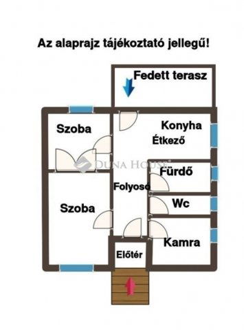 Eladó téglalakás, Ócsán 49 M Ft, 2 szobás