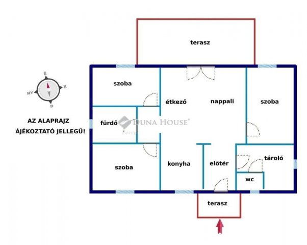 Eladó családi ház, Dabason 64 M Ft, 4 szobás