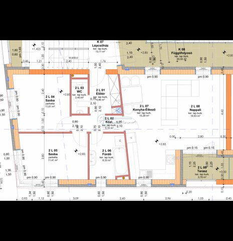 Eladó téglalakás, Szegeden 99.3 M Ft, 3 szobás