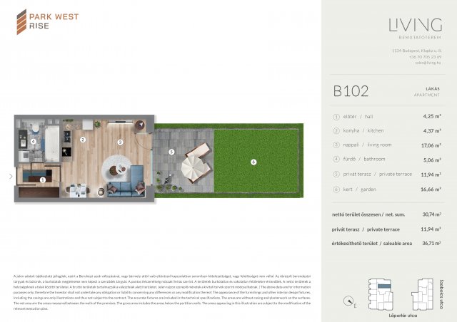 Eladó téglalakás, Budapesten, XIII. kerületben, Szabolcs utcában