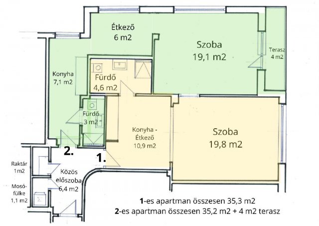 Eladó téglalakás, Budapesten, I. kerületben 139 M Ft, 2 szobás