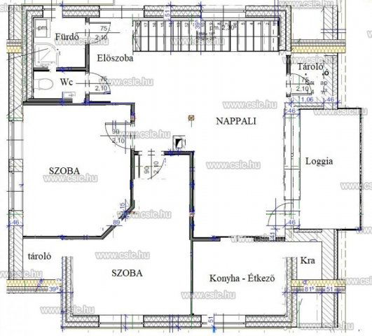 Eladó téglalakás, Budapesten, XVII. kerületben 84.9 M Ft