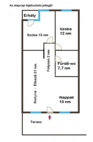 Eladó téglalakás, Kecskeméten 85 M Ft, 2+1 szobás
